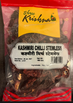 Kashmiri Red Chillies